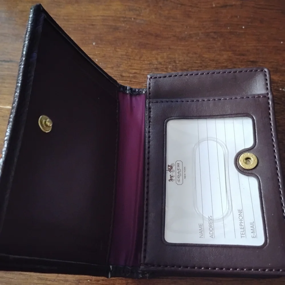 Three-item Coach Bundle Wallet, Sunglasses, Case